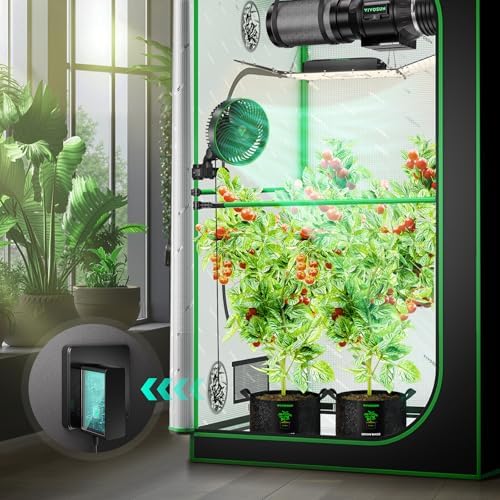 vivosun aerowave e6 gen2 grow tent oscillating clip, view 9