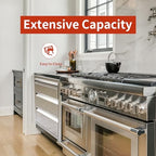 outdoor kitchen drawers 14" w x 21" h, package contents