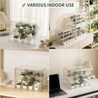 mini greenhouse indoor with magnetic door, m-4tier-2pcs, package contents