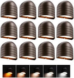[12 pack] cloudy bay low voltage fence lights,12-24v, main product view