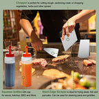 ewfen 35pcs griddle accessories kit, flat top grill, package contents