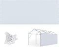 quictent 20 ft long carport replacement sidewall with, main product view