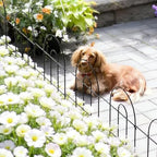 zeny 35 pack decorative garden fence fencing, 50, package contents
