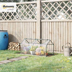 outsunny 4' x 2' x 2' portable mini shown in use