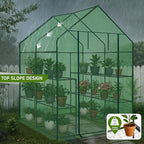 outvita walk-in greenhouse, 3 tiers 8 shelves, durable, package contents