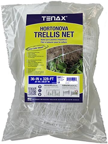 tenax 100521791 084064 hortonova sm plant trellis net shown in use