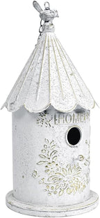 Metal Hanging Birdhouses for Outdoors Bird Houses for Outside Unique Bird Nest for Bluebird Wren Chickadee Sparrow Bird Nest Box for Garden Patio