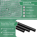 safstar 7 x 3.5 x 7 ft greenhouse on a desk or shelf