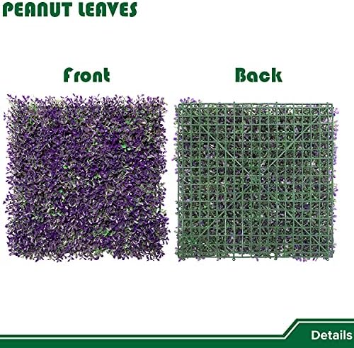 artificial greenery wall panels 20" x 20", 3packs shown in use