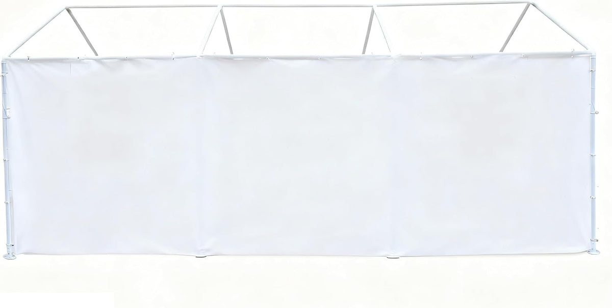 rutile 10x20 carport replacement sidewall, 180g pe waterproof, main product view