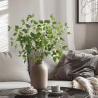 artificial plants greenery eucalyptus stems branches plant for on a desk or shelf