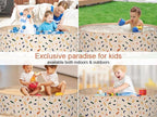 AirSwim Dog Pool, Foldable Kiddie Pool Hard Plastic, 47" x 12" Ball Pit | Portable Swimming Pool for Dogs Cats and Kids, Collapsible pool Pets Bath Tub Sandbox Suitable for Indoor and Outdoor Game