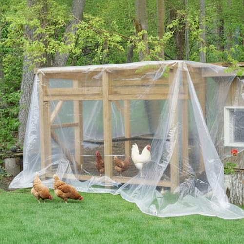 6 x 8 ft clear tarps waterproof for, main product view