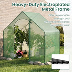 happygrill walk-in greenhouse, portable outdoor green house with, package contents