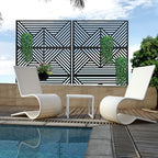 casaphoria 72" h x 47" w metal outdoor, view 10