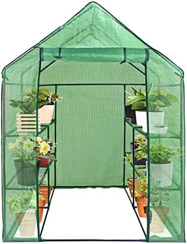 homgarden homgarden greenhouse,57 x 57 x 76'' greenhouses, close-up detail
