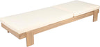 christopher knight home duska acacia wood chaise lounge, package contents