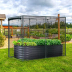 ohuhu crop cages for garden plant:6.6x3.9x5.3 ft plant, package contents