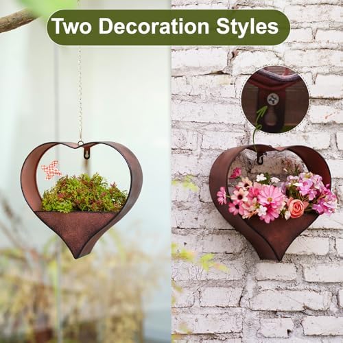 metal plant hangers indoor and outdoor: birthday gifts showing dimensions