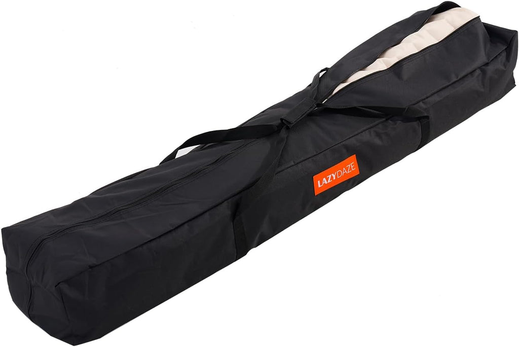 Lazy Daze Extra Large Waterproof Hammock Storage Bag, 47.2''L x 7.9''W | 600D Heavy Duty Oxford Fabric, for Hammock and 9 FT Stand, Portable Carrying Bag with Zippers & Handles