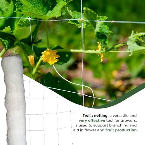 4-feet by 4920-feet professional grade vegetable support trellis, package contents
