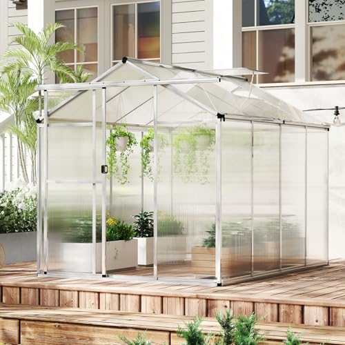 happygrill greenhouse, 6 x 8 x 6.5ft outdoor, main product view