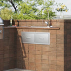 vevor outdoor kitchen drawers 30"w x 10"h x shown in use