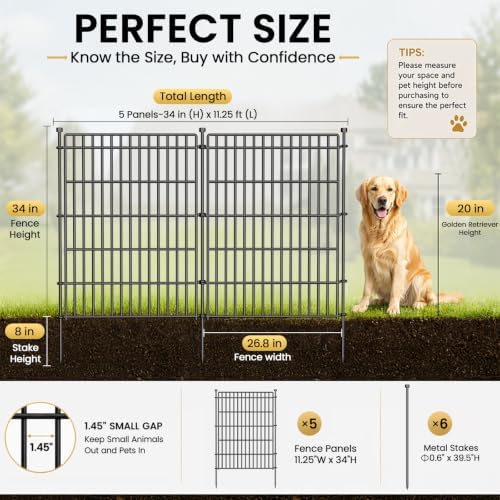 no dig garden fence, dog fencing outdoor for shown in use