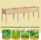 bluewish 96''l x 24''w x 30''h outdoor cedar, front angle view