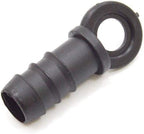 S&M 540400 Drip End Cap 12 mm-Blister Pack of 3, Black