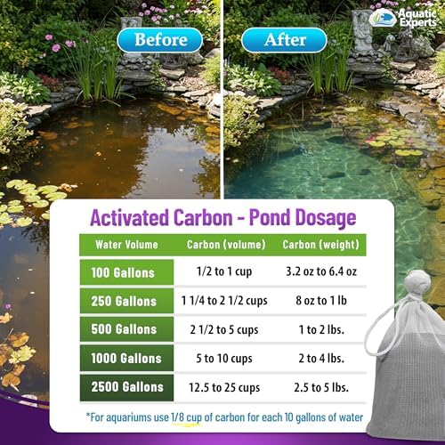 premium activated carbon, aquarium carbon for fish tank, view 9