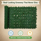 faux ivy privacy fence screen 120 * 40, package contents