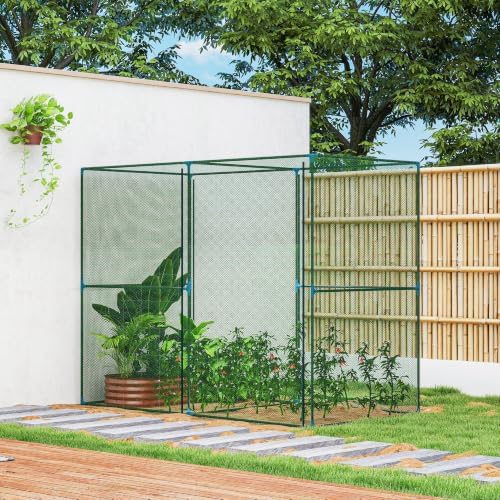 outsunny 8' x 4' x 6' crop cage, view 9