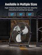 simple deluxe 18 inch 3-speed high velocity heavy on a desk or shelf