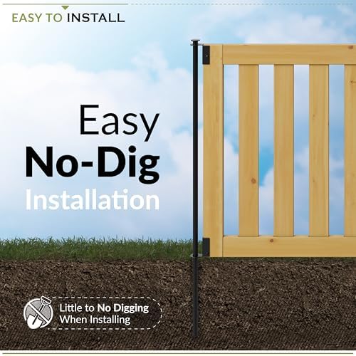 zippity newberry yard fence, cedar wood diy no shown in use