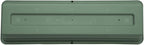 Bloem Dura Cotta 18" Basil Resin Rectangle Window Box Planter with Saucer Tray for Indoor and Outdoor Gardening