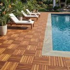 bare decor ez-floor interlocking flooring tiles in solid on a desk or shelf