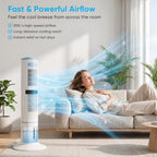 tabu evaporative air cooler, portable swamp cooler, 47"h, package contents