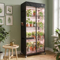 worth mini greenhouse with 18w t8 grow lights, main product view