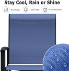 patio swivel chairs set of 2, outdoor swivel, package contents