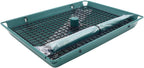 Zenport Z203009 2-in-1 Platform Bird Feeder, Green - 3 Pack