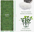 odtory artificial boxwood panel roll 48x120 in(40 sqft) shown in use