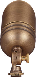 VOLT 20-Pack 12V Fat Boy Solid Brass Outdoor Spotlights (Bronze) for Low Voltage Landscape Lighting of Yard, Lawn, Garden, Patio, Trees & House