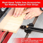 goingmake thin rip jig table saw jig guide, package contents