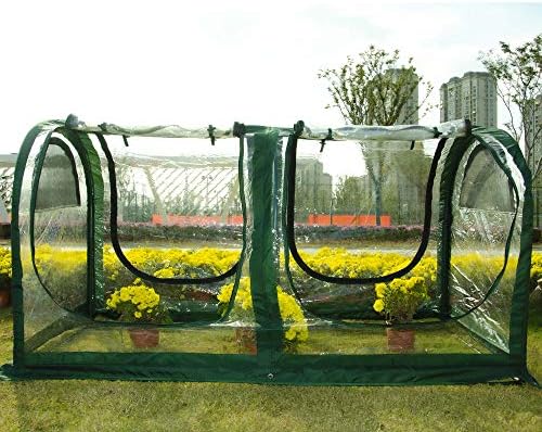 porayhut portable greenhouse tent, easy set-up gardening flower, view 9