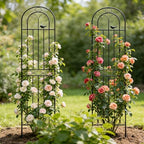 70.8" h x 19.7" w metal garden trellis, package contents