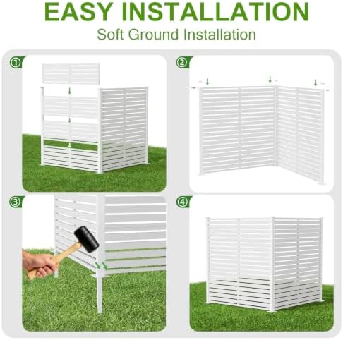 air conditioner fence panels, 47" w x 48", view 9