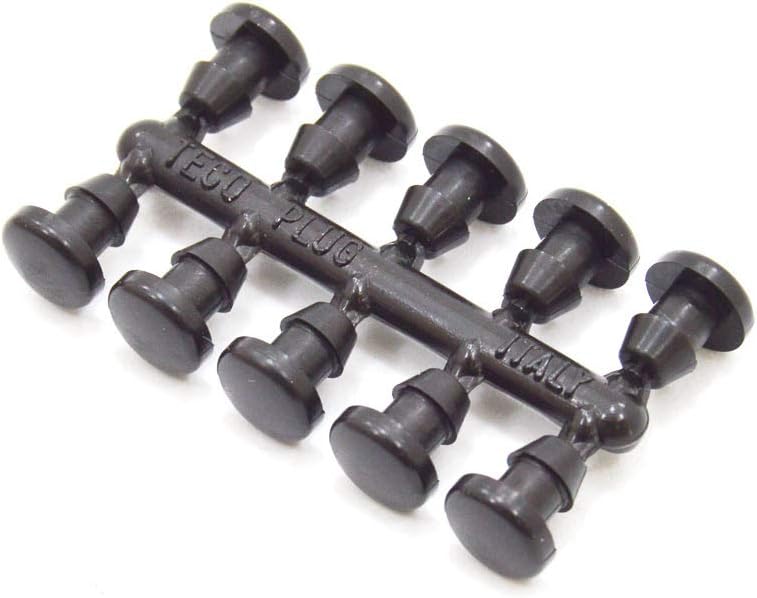 S&M 544934 Punch + 10 Plugs Drill 4 mm Drip Irrigation, Black
