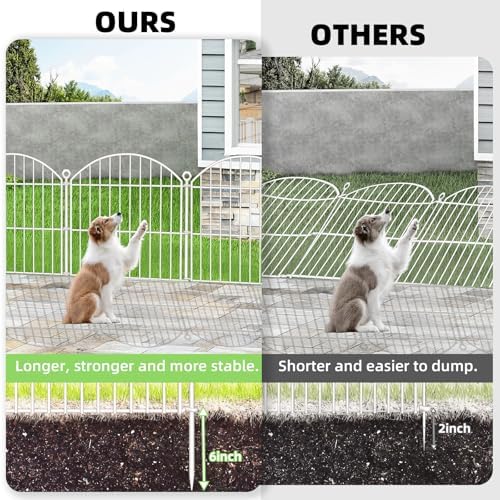 decorative garden fence, 24in (h) x 20ft(l) no, close-up detail