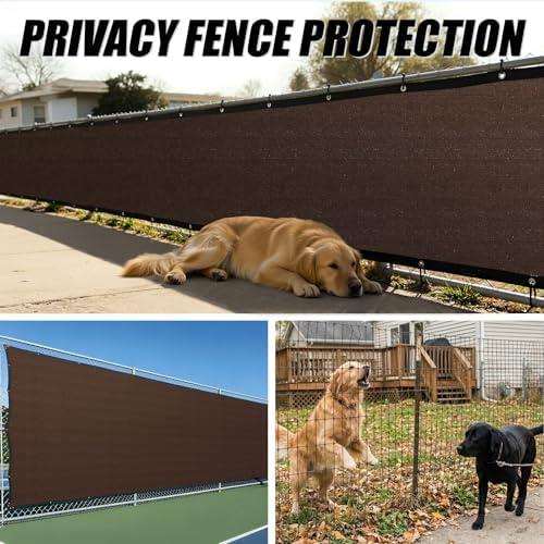 colourtree plus fence privacy screen, commercial grade 220, side view